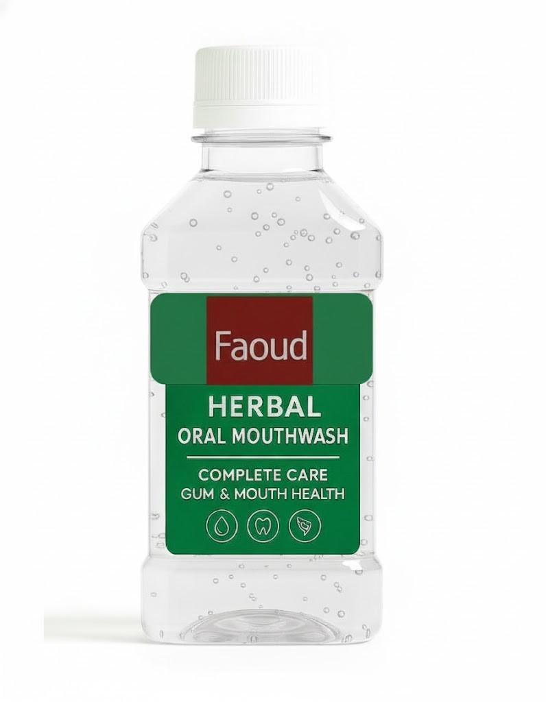 FAOUD Herbal Oral Mouthwash - Complete Care Gum & Mouth Health